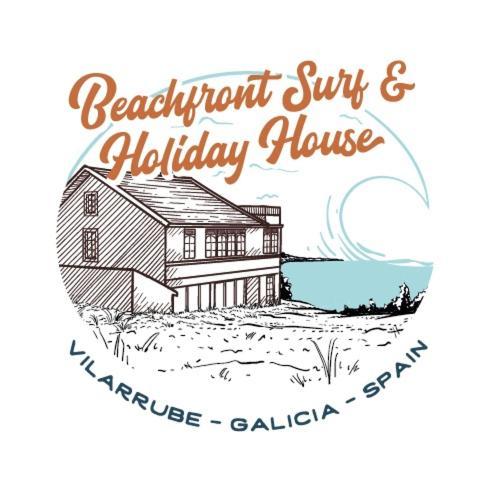Beachfront Surf & Holiday House, Charming & Quiet Villarrube Esterno foto